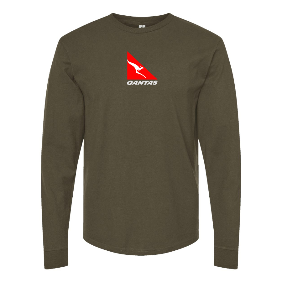 Men's Qantas Cotton Long Sleeve T-Shirt