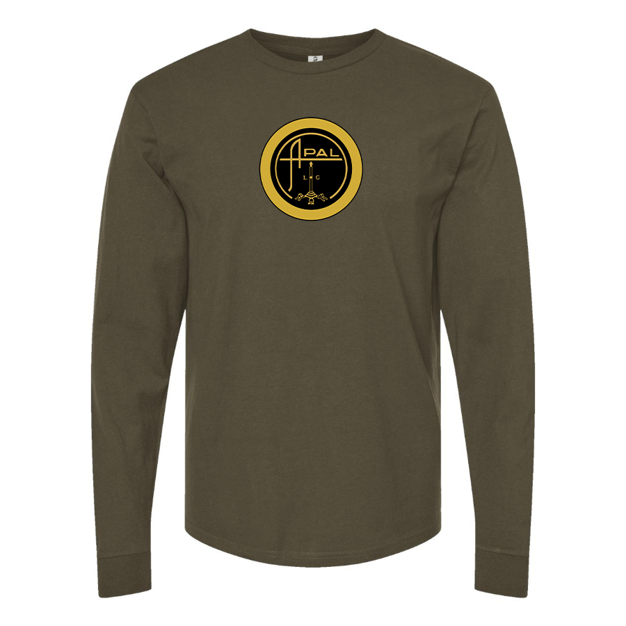 Men's Apal Logo Cotton Long Sleeve T-Shirt