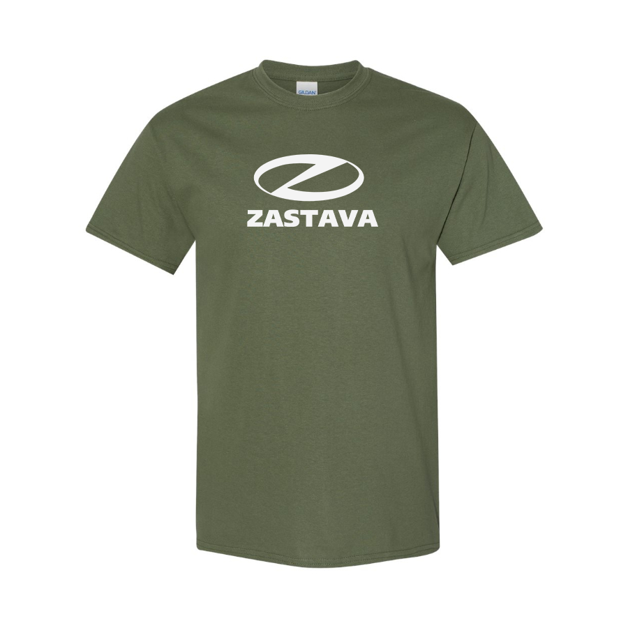 Men's Zastava Logo Cotton T-Shirt