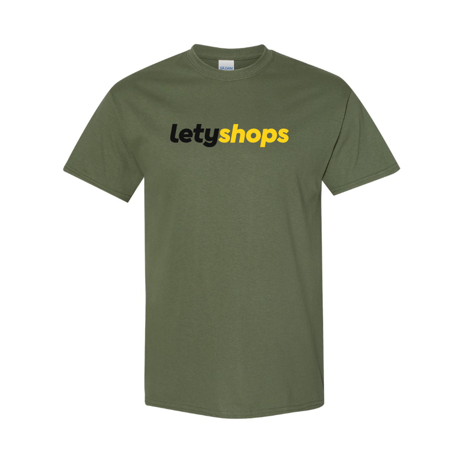 Men's LetyShops Logo Cotton T-Shirt