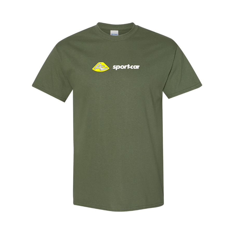 Men's AC Sport Car Logo Cotton T-Shirt