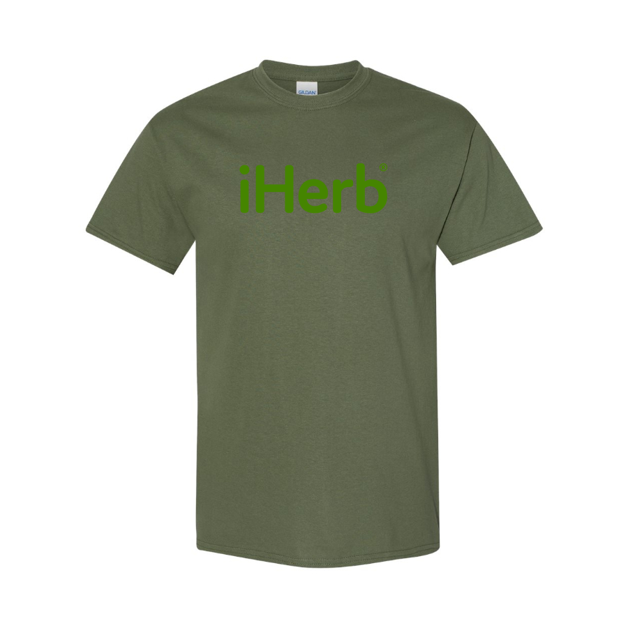 Men's iHerb Logo Cotton T-Shirt