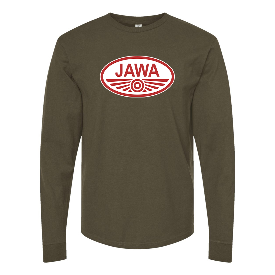 Men's Jawa Logo Cotton Long Sleeve T-Shirt