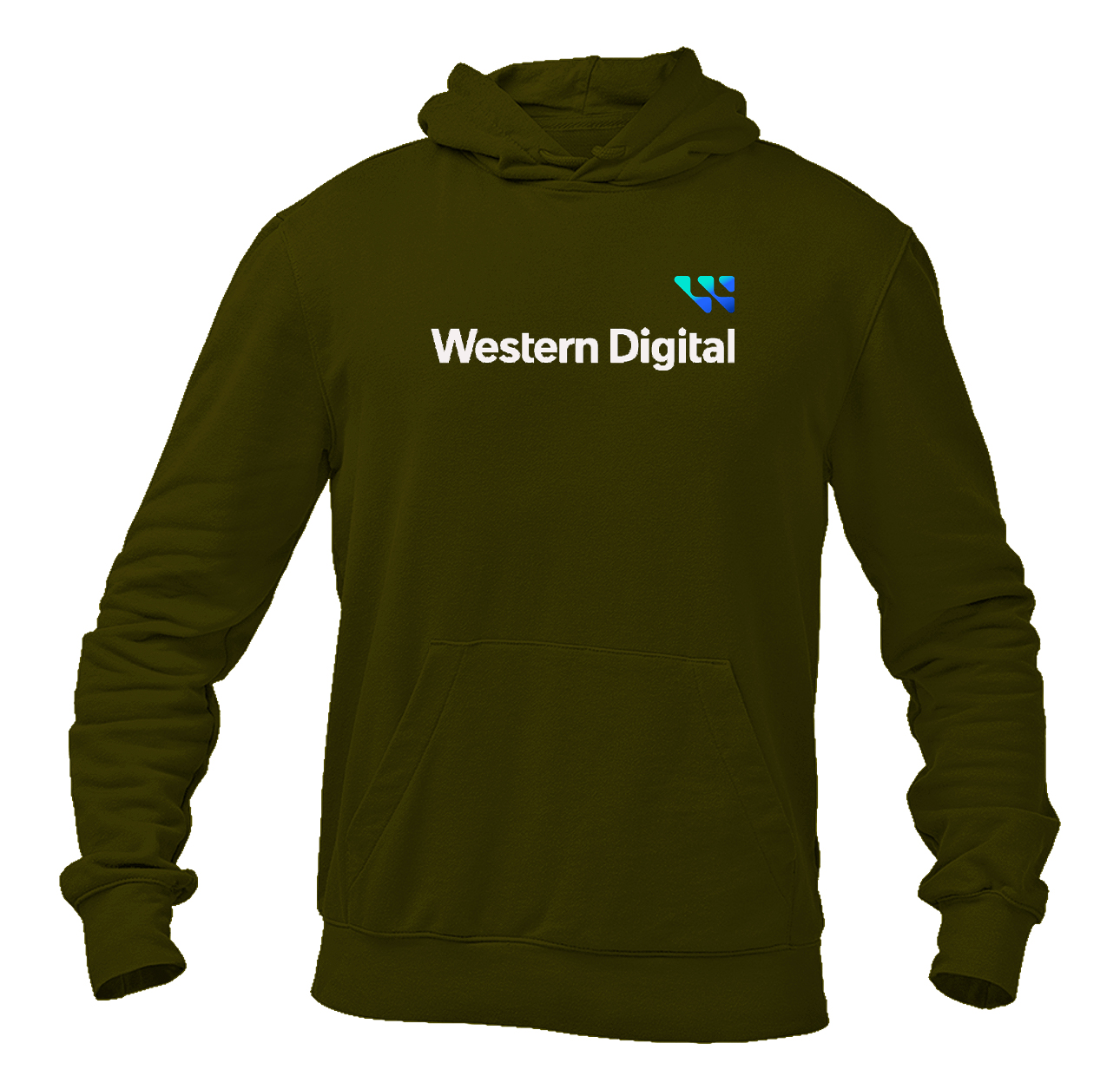 Men's Western Digital Logo Pullover Hoodie