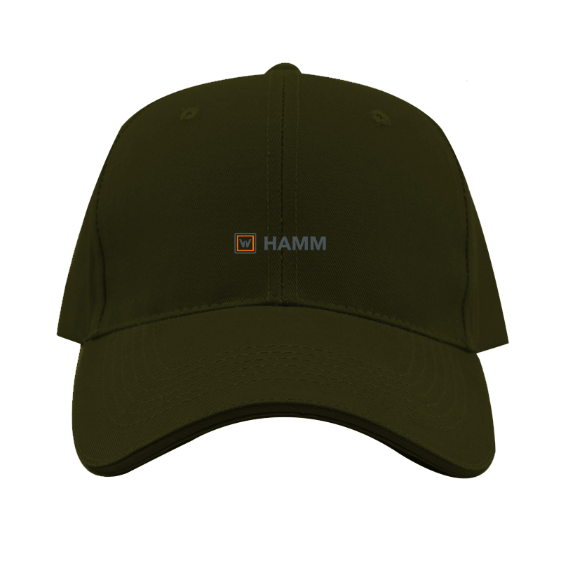 Hamm Logo Dad Baseball Cap Hat