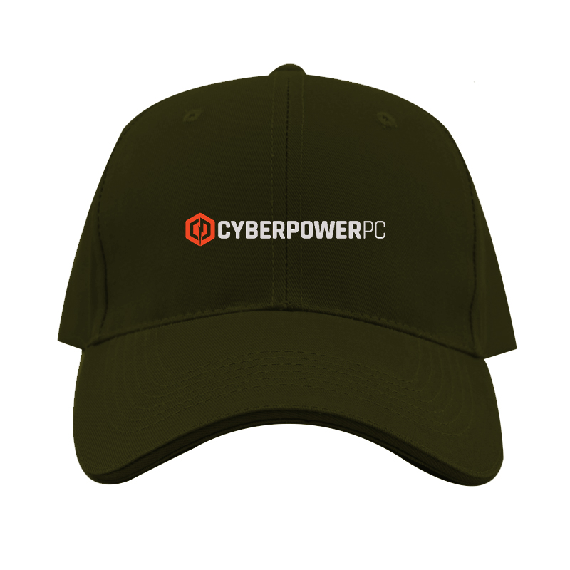CyberPowerPC Logo Dad Baseball Cap Hat