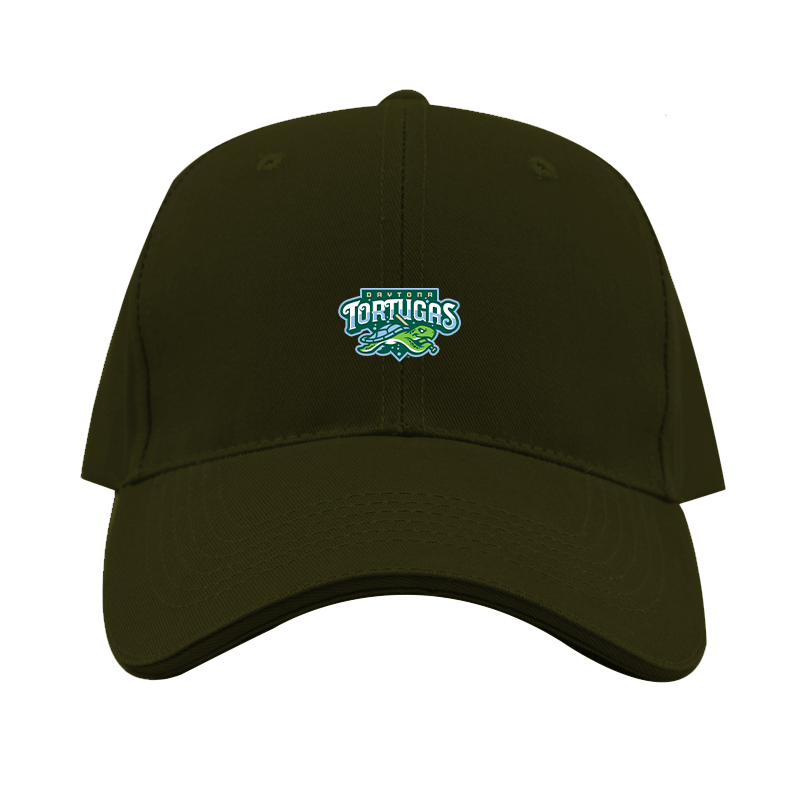 Daytona Tortugas Logo Dad Baseball Cap Hat