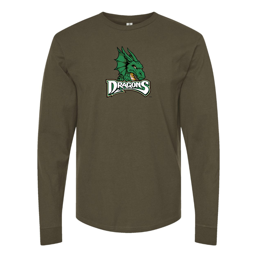 Men's Dayton Dragons Logo Cotton Long Sleeve T-Shirt