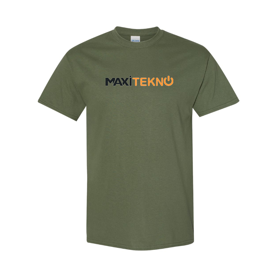 Men's Maxitekno Logo Cotton T-Shirt