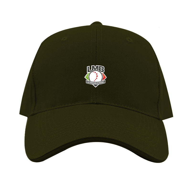 Liga Mexicana de Béisbol Logo Dad Baseball Cap Hat