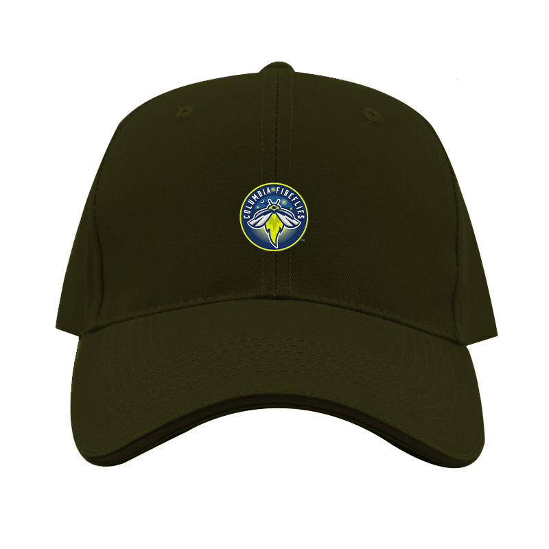 Columbia Fireflies Logo Dad Baseball Cap Hat