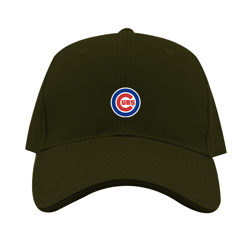 Chicago Cubs Logo Dad Baseball Cap Hat