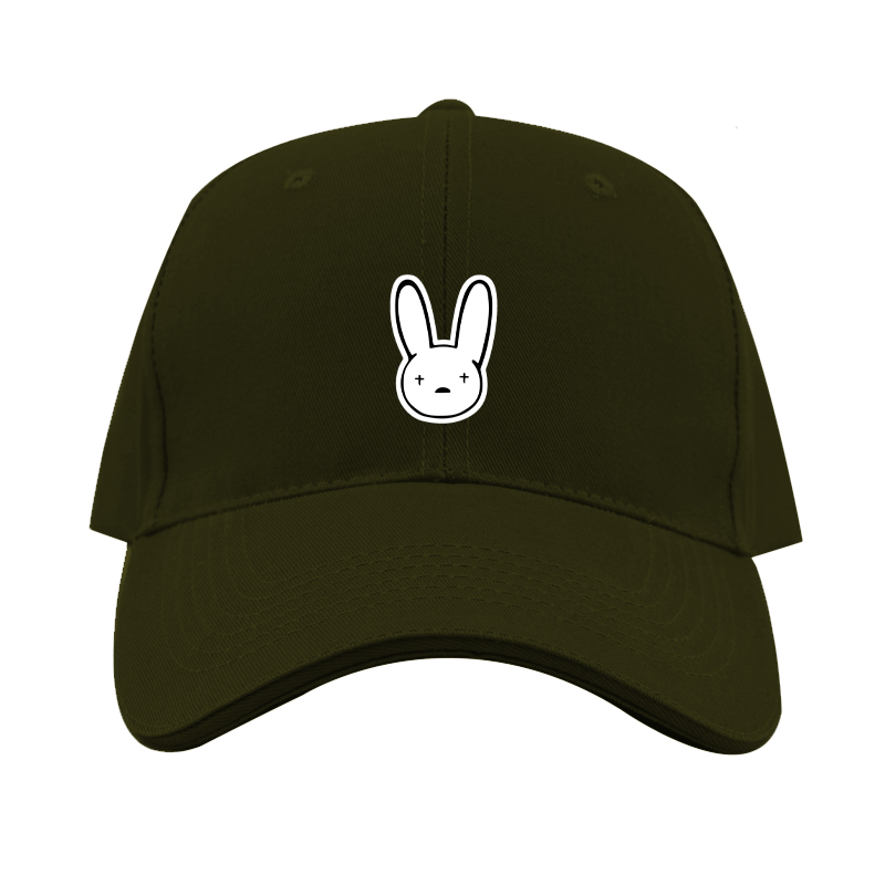 Bad Bunny Logo Dad Baseball Cap Hat