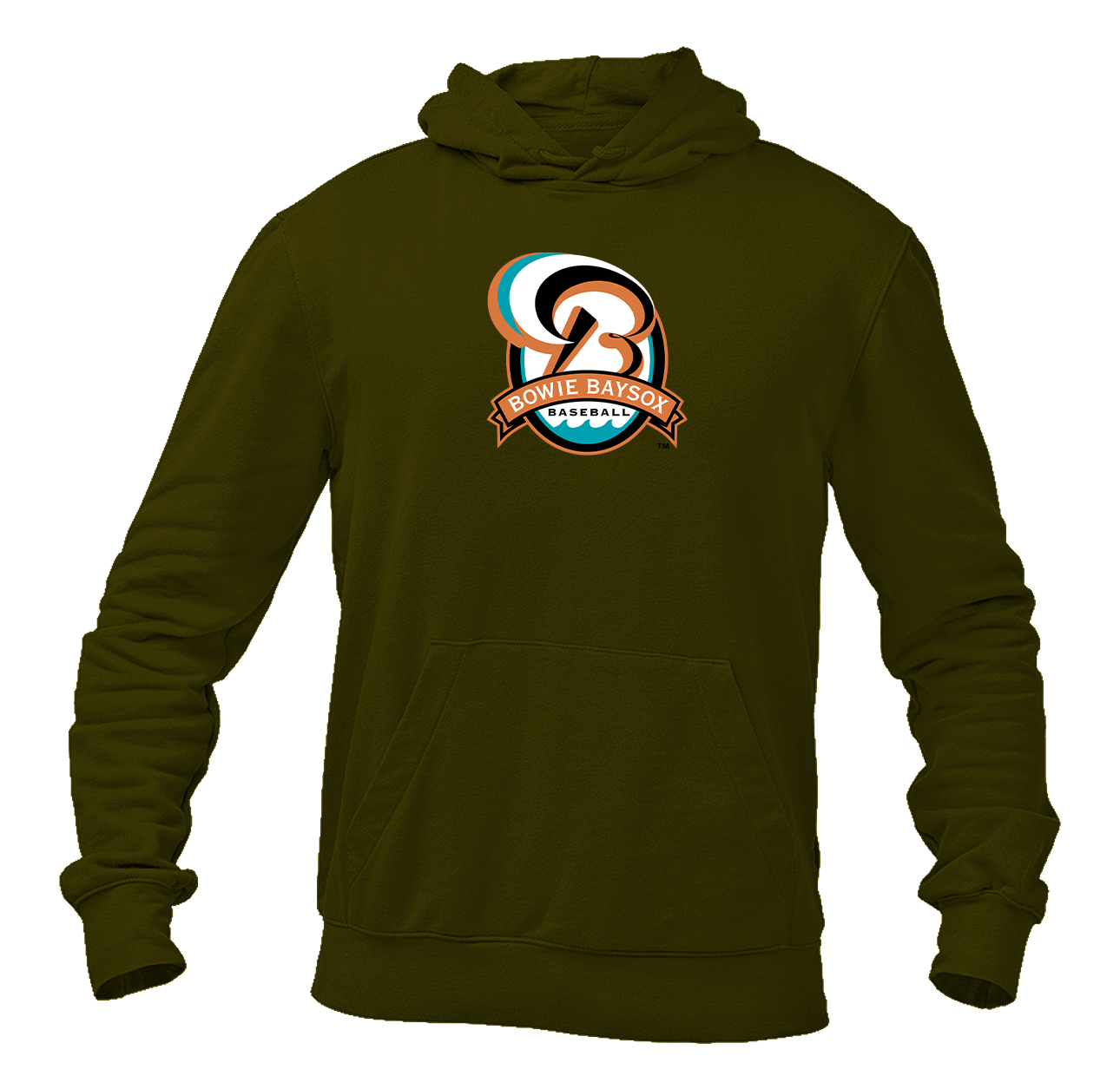 Men's Bowie BaySox Logo Pullover Hoodie