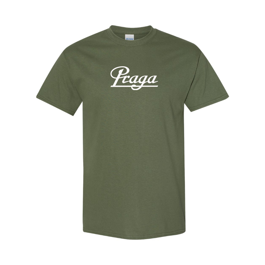 Men's Praga Logo Cotton T-Shirt