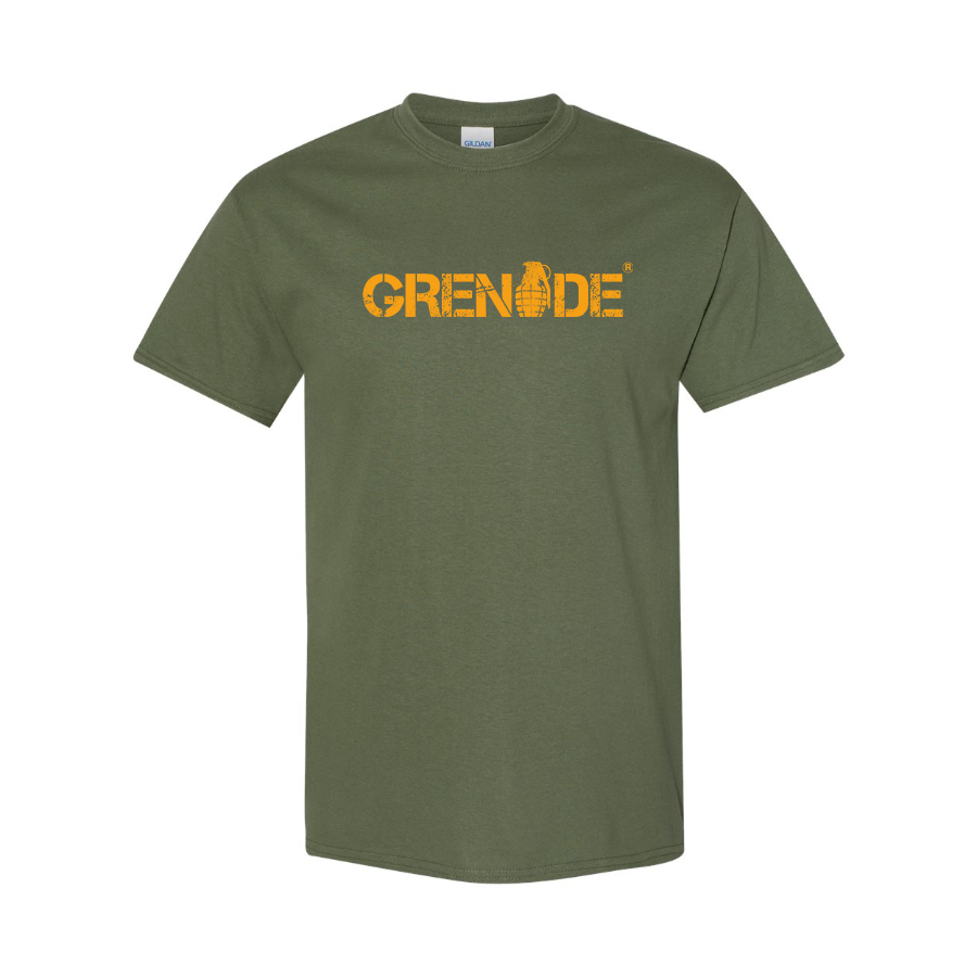 Men's Grenade Logo Cotton T-Shirt