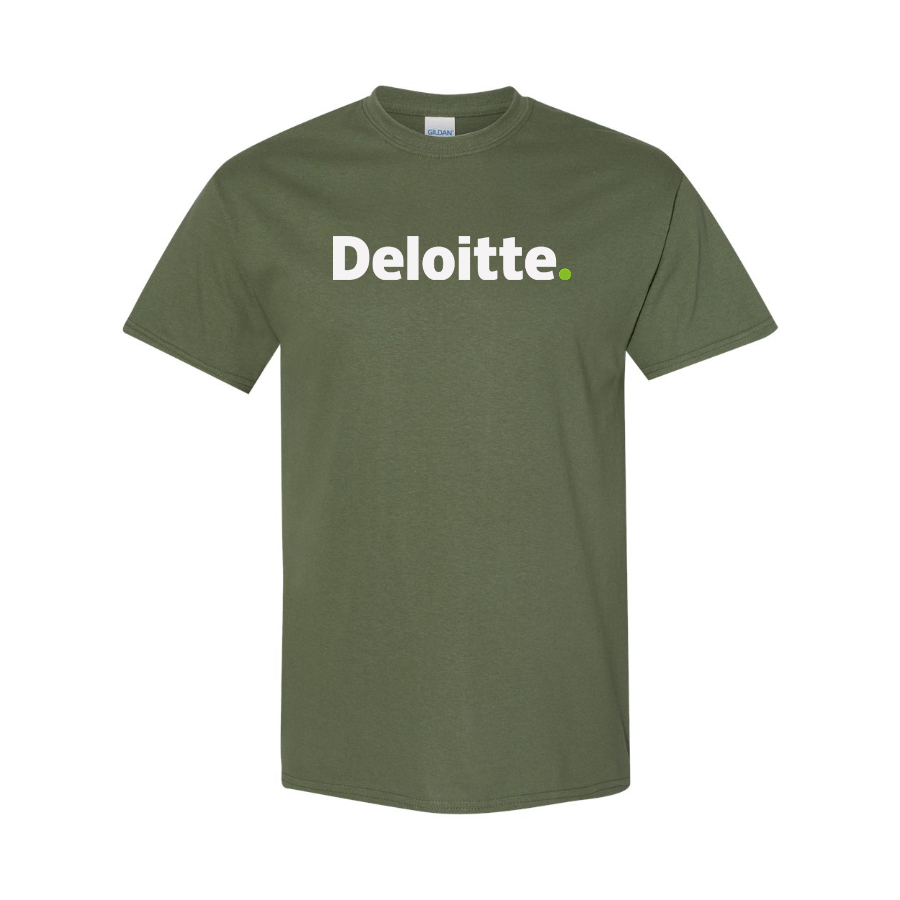 Men's Deloitte Logo Cotton T-Shirt