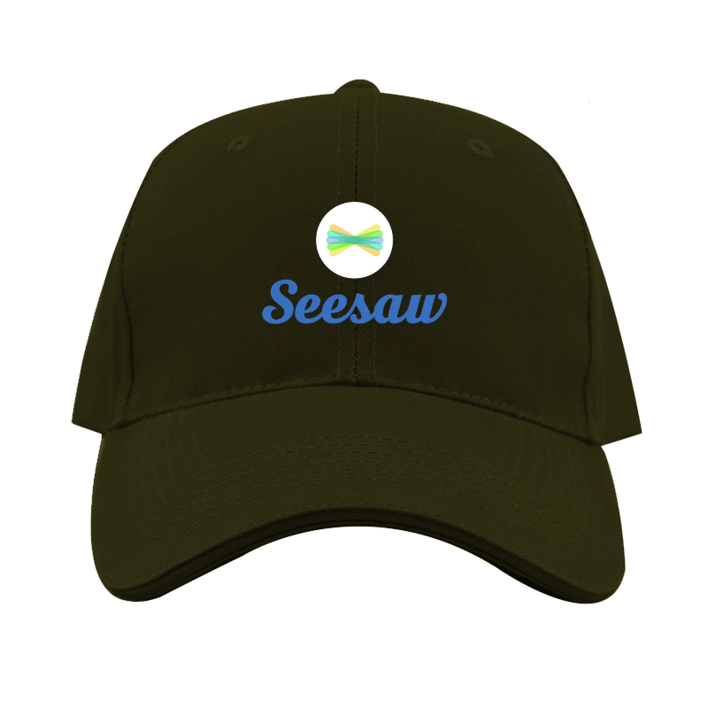 Seesaw Logo Dad Baseball Cap Hat