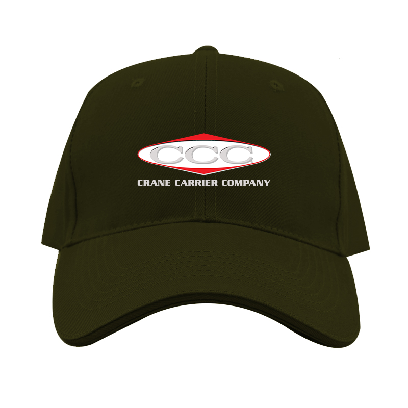 Crane Carrier Company Logo Dad Baseball Cap Hat