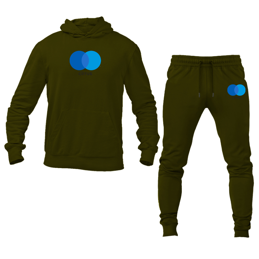 Men's Cirrus Logo Hoodie Joggers Set