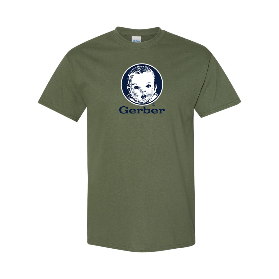 Men's Gerber Logo Cotton T-Shirt