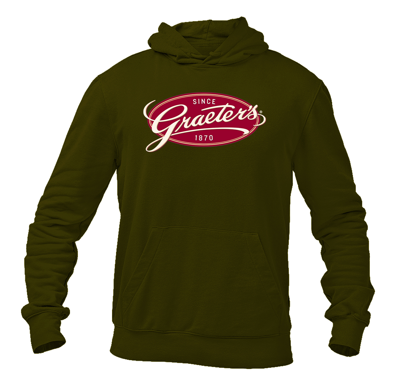 Men's Graeters Logo Pullover Hoodie