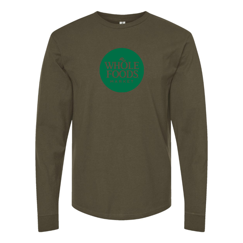 Men's Whole Foods Market Cotton Long Sleeve T-Shirt
