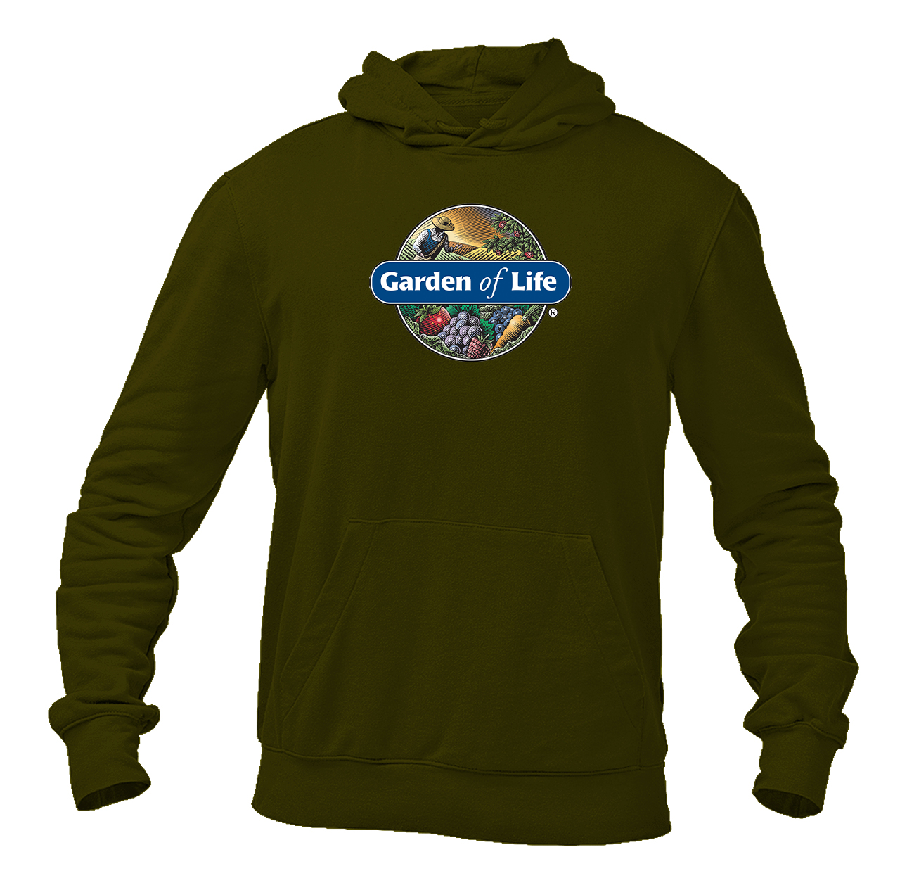 Men's Garden of Life Logo Pullover Hoodie