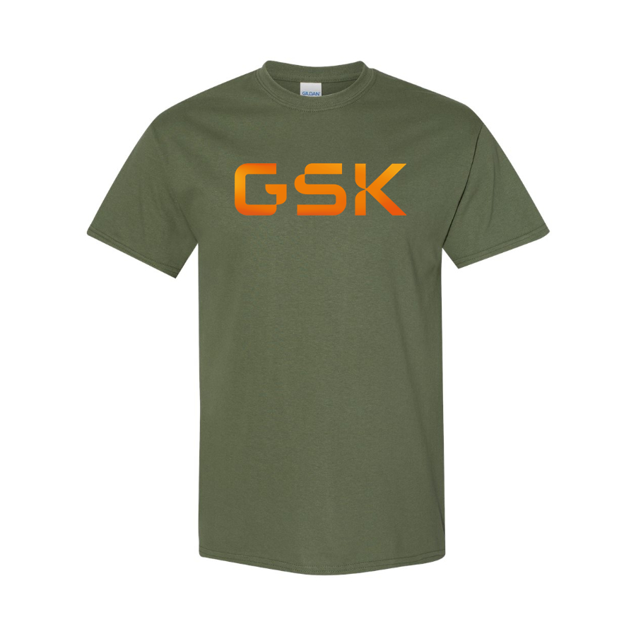 Men's GSK Logo Cotton T-Shirt