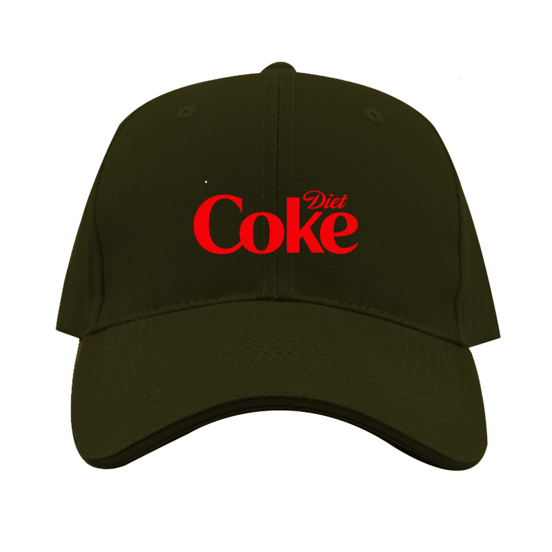 Diet Coke Logo Dad Baseball Cap Hat