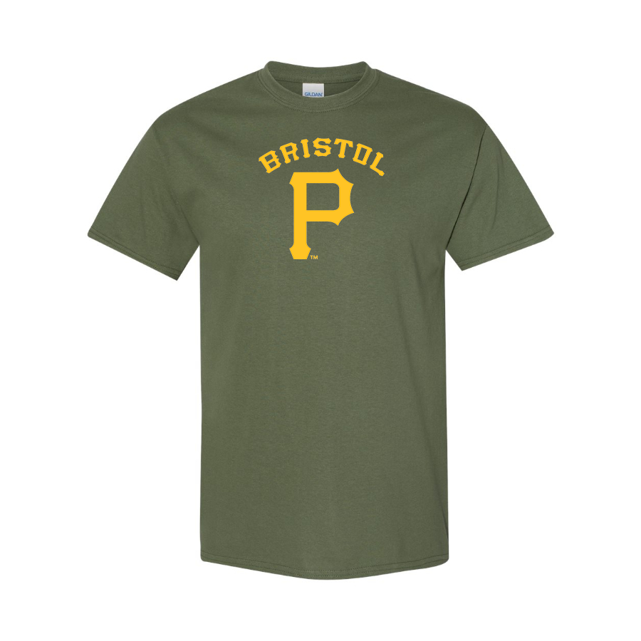 Men's Bristol Pirates Logo Cotton T-Shirt