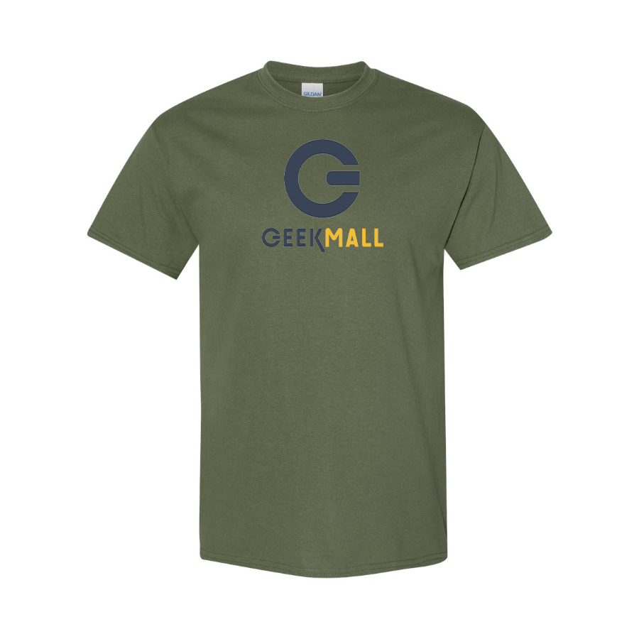 Men's Geekmall Logo Cotton T-Shirt