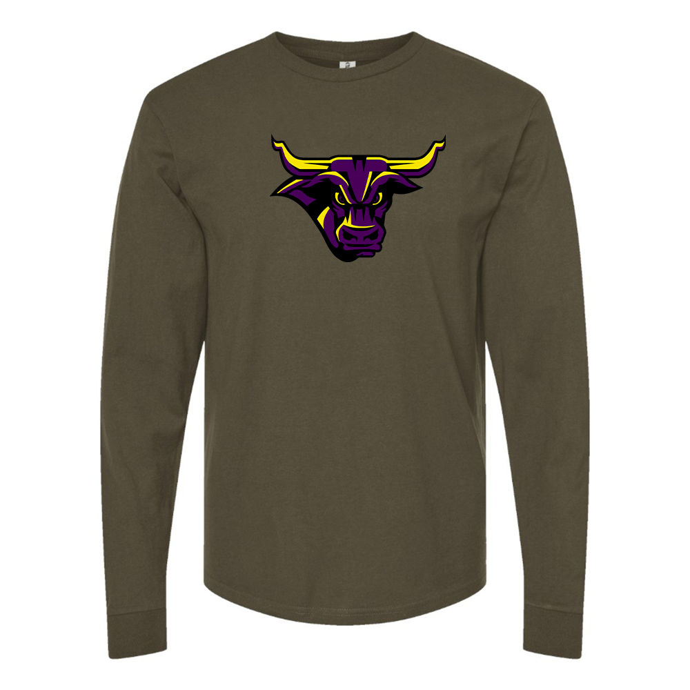 Men's Minnesota State Mavericks Logo Cotton Long Sleeve T-Shirt