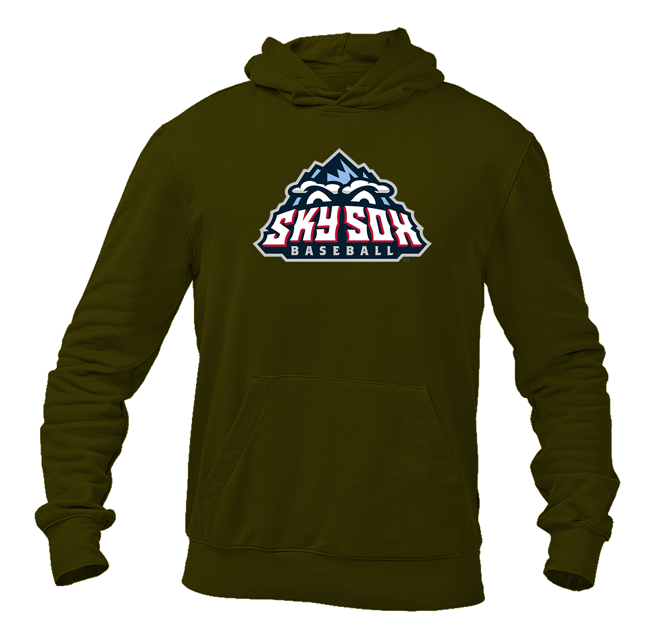 Men's Colorado Springs Sky Sox Logo Pullover Hoodie
