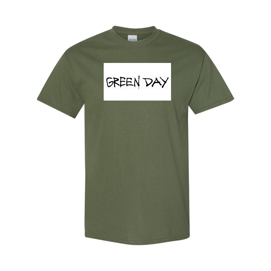 Men's Green Day Logo Cotton T-Shirt