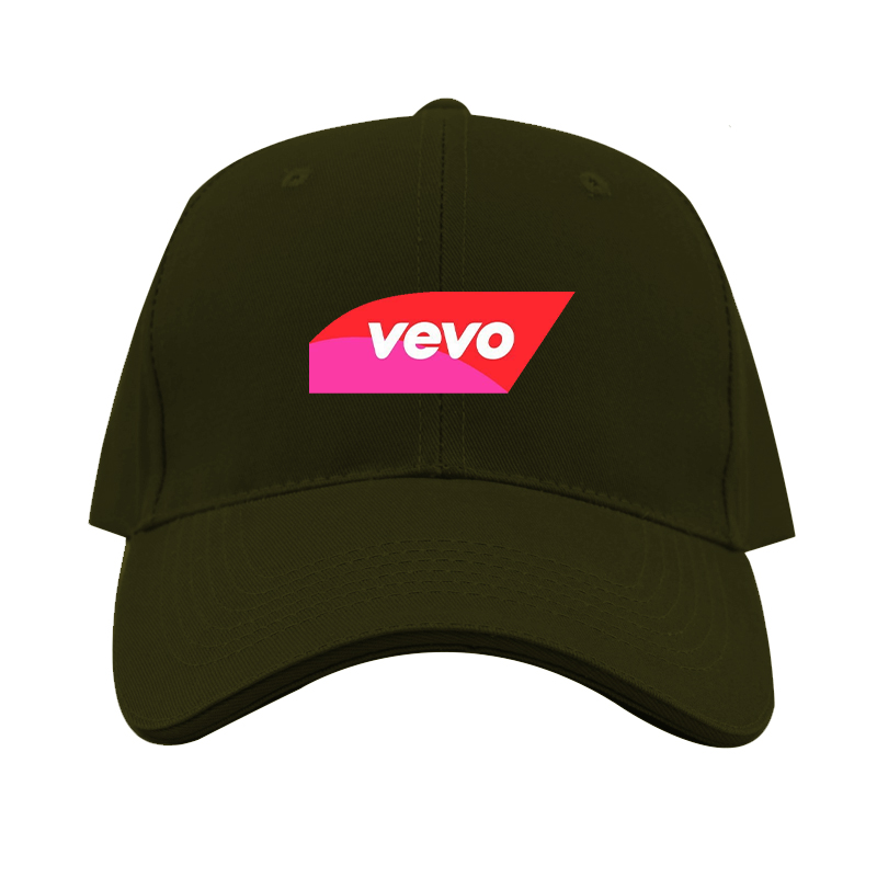 Vevo Thumbnail Banner Logo Dad Baseball Cap Hat