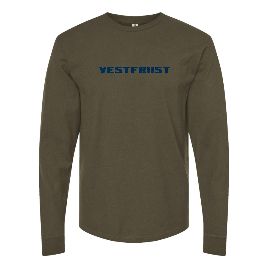 Men's Vestfrost Logo Cotton Long Sleeve T-Shirt