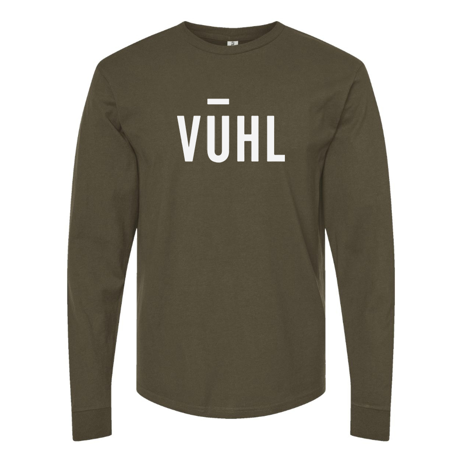 Men's VUHL Logo Cotton Long Sleeve T-Shirt