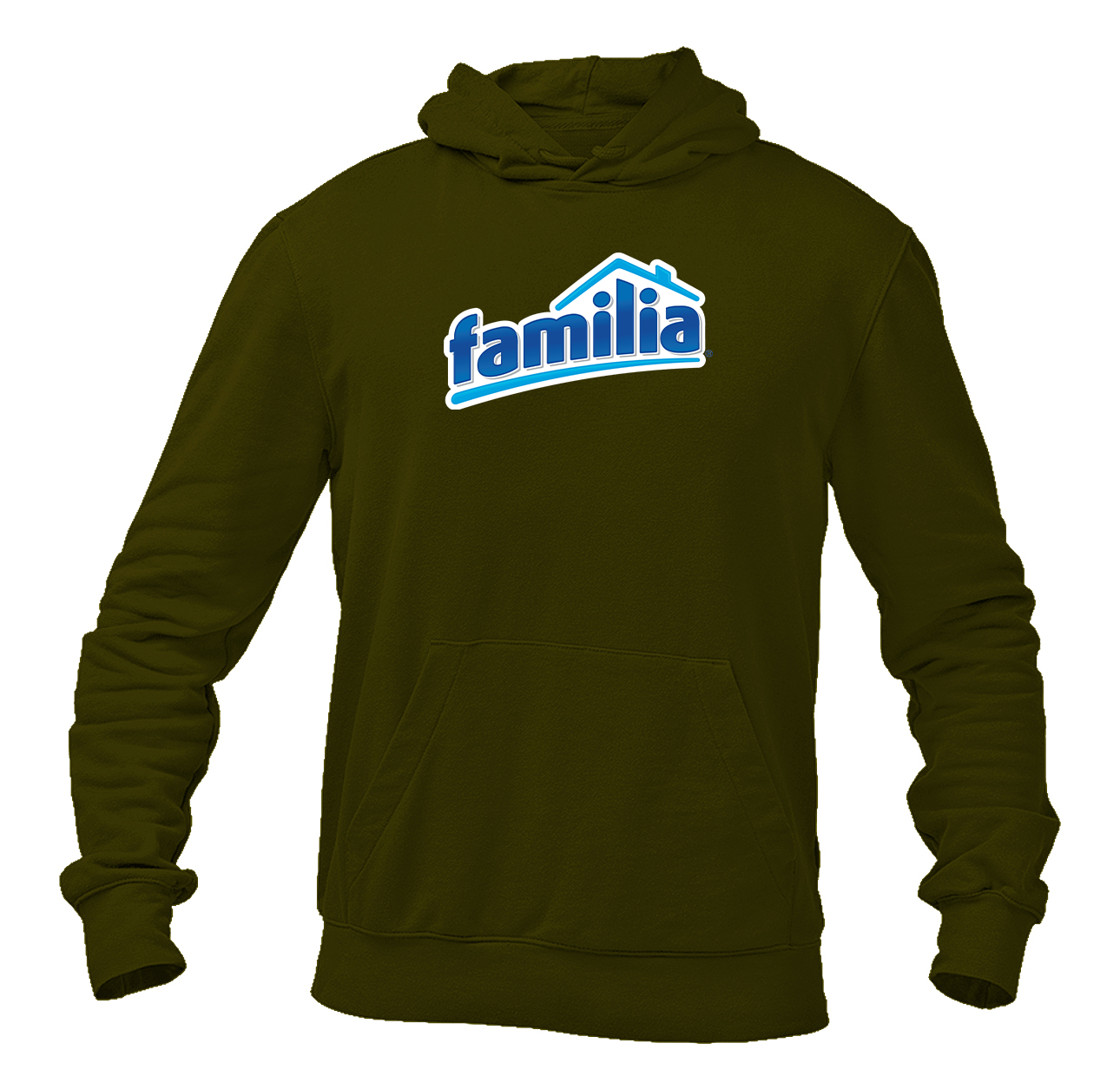 Men's Familia Logo Pullover Hoodie