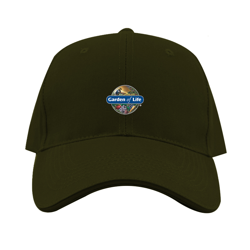 Garden of Life Logo Dad Baseball Cap Hat