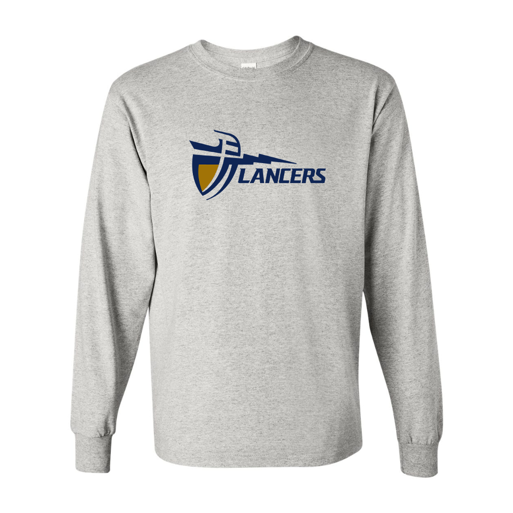 Men's California Baptist Lancers Gildan Heavy Cotton Long Sleeve T-Shirt