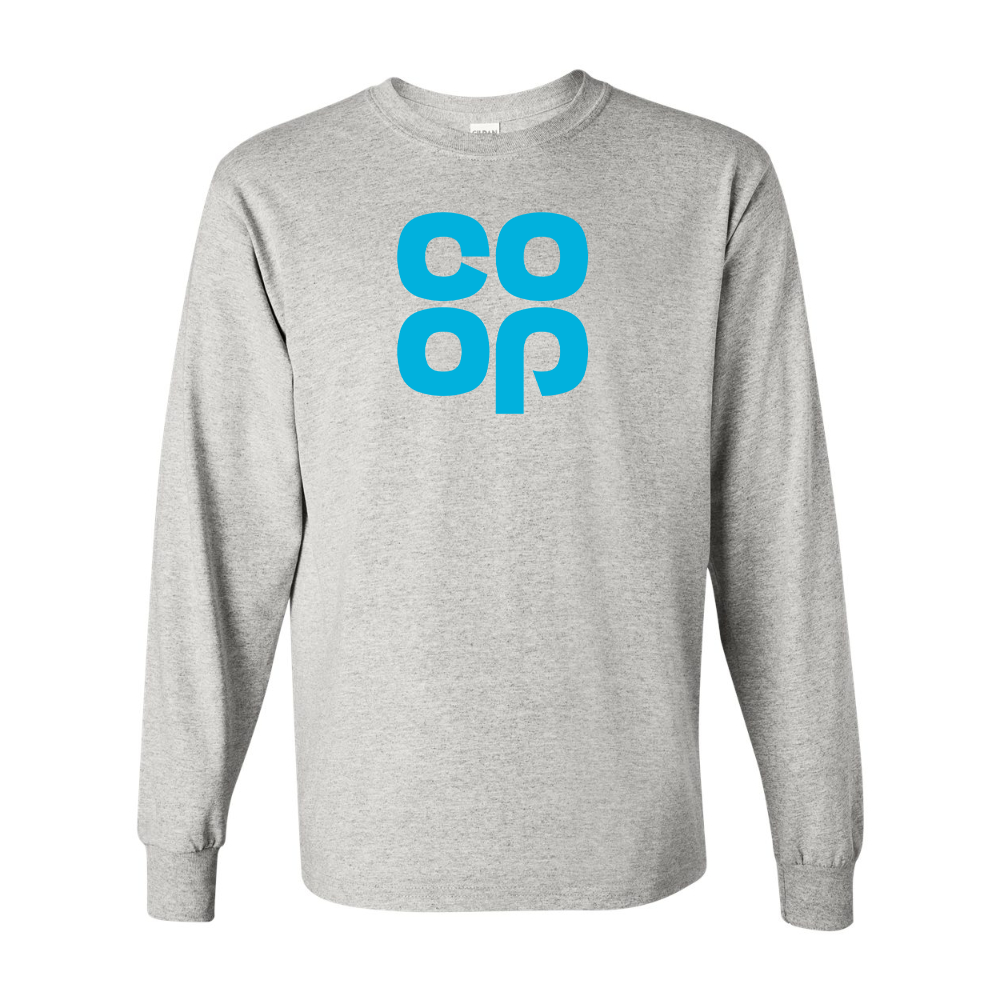 Men's CoOp Gildan Heavy Cotton Long Sleeve T-Shirt
