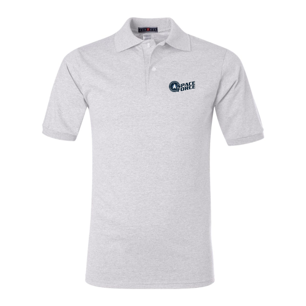 Men's Space Force JERZEES SpotShield polo