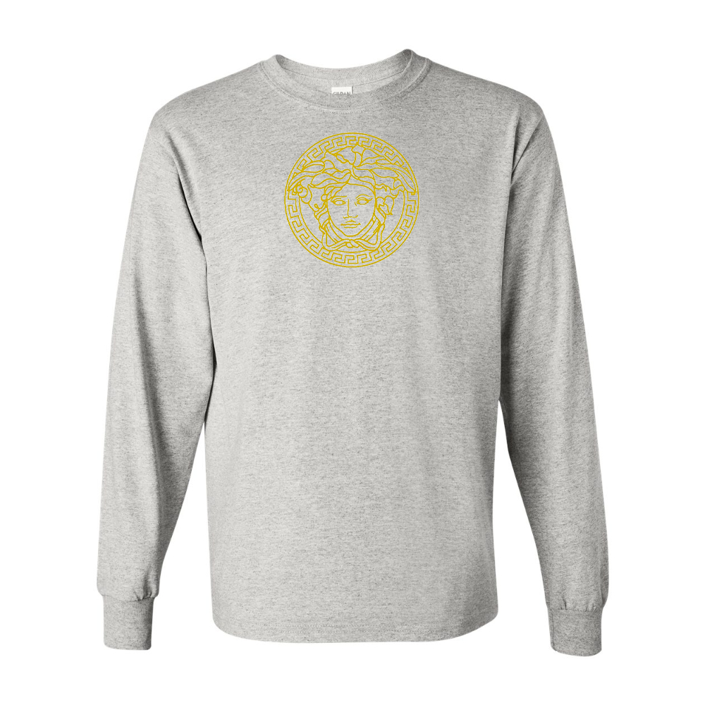 Men's Versace Thumbnail Gildan Heavy Cotton Long Sleeve T-Shirt