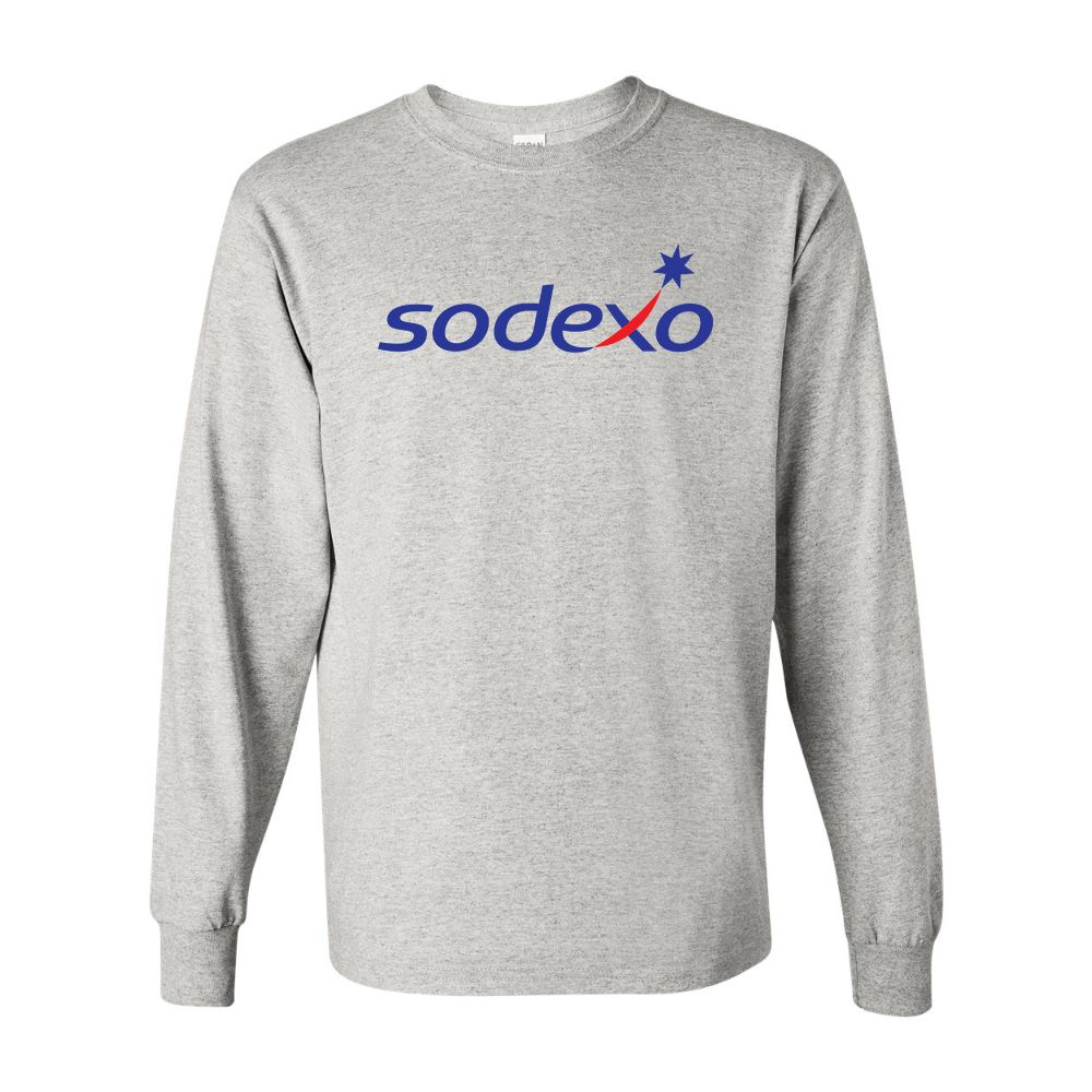 Men's Sodexo Gildan Heavy Cotton Long Sleeve T-Shirt