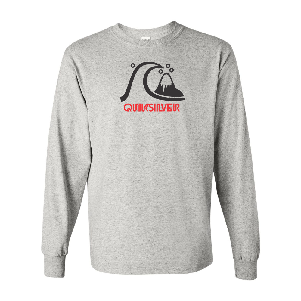 Men's Quicksilver Gildan Heavy Cotton Long Sleeve T-Shirt