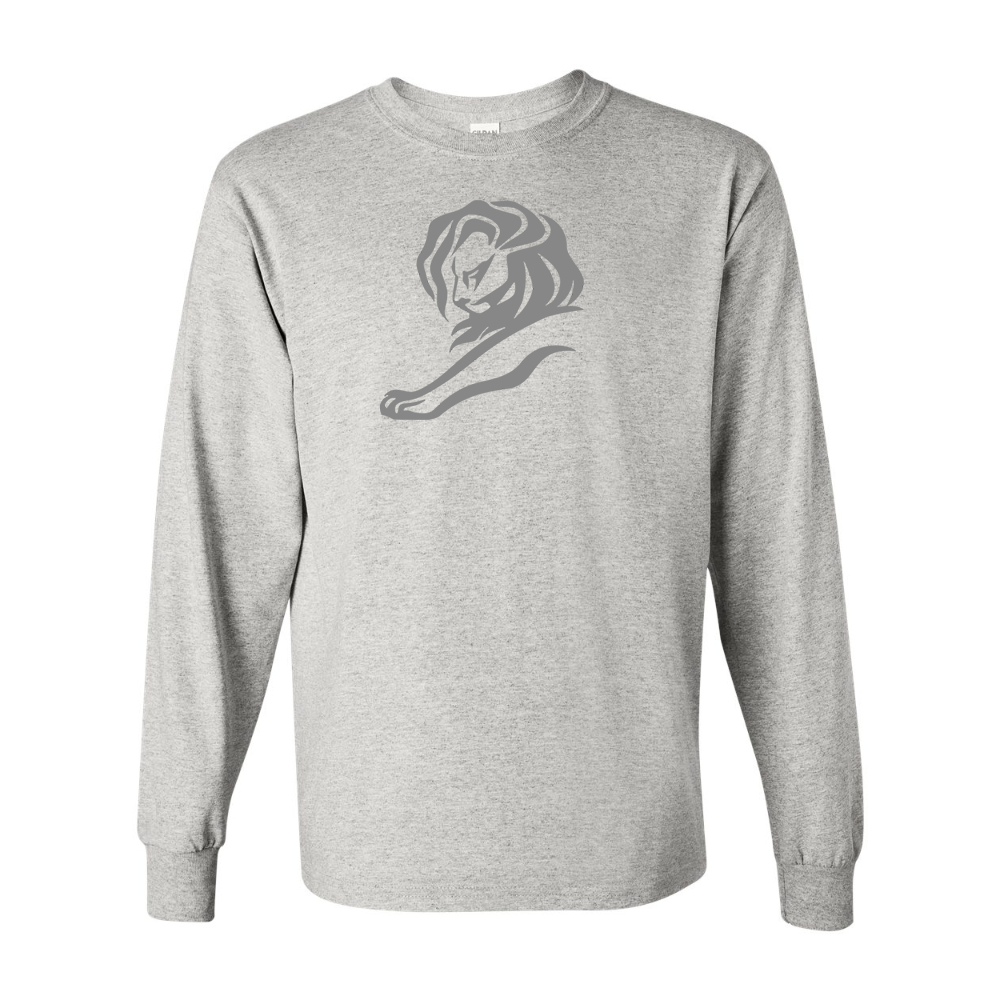 Men's Cannes Lions Gildan Heavy Cotton Long Sleeve T-Shirt