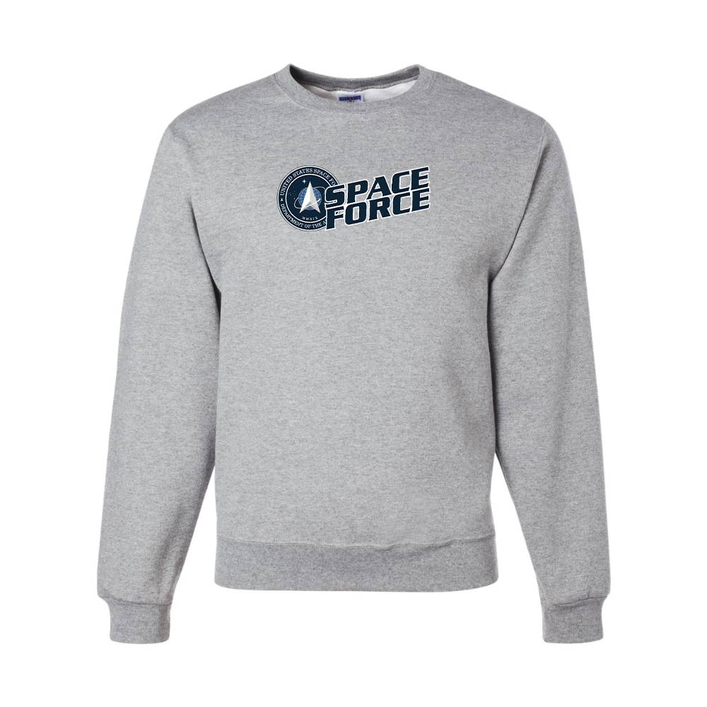 Men's Space Force JERZEES NuBlend Crewneck Sweatshirt