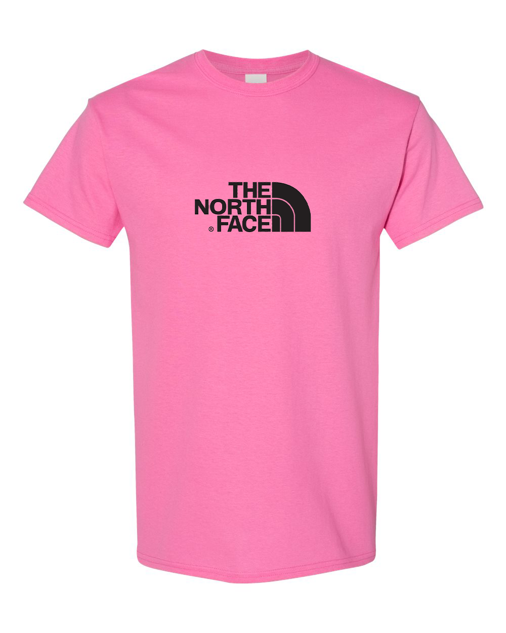 Men's The North Face Black Gildan Heavy Cotton T-Shirt