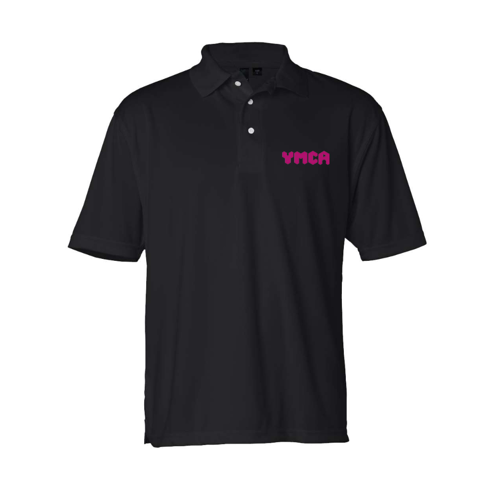 Men's YMCA Mauve Sierra Pacific Moisture Free Mesh Polo